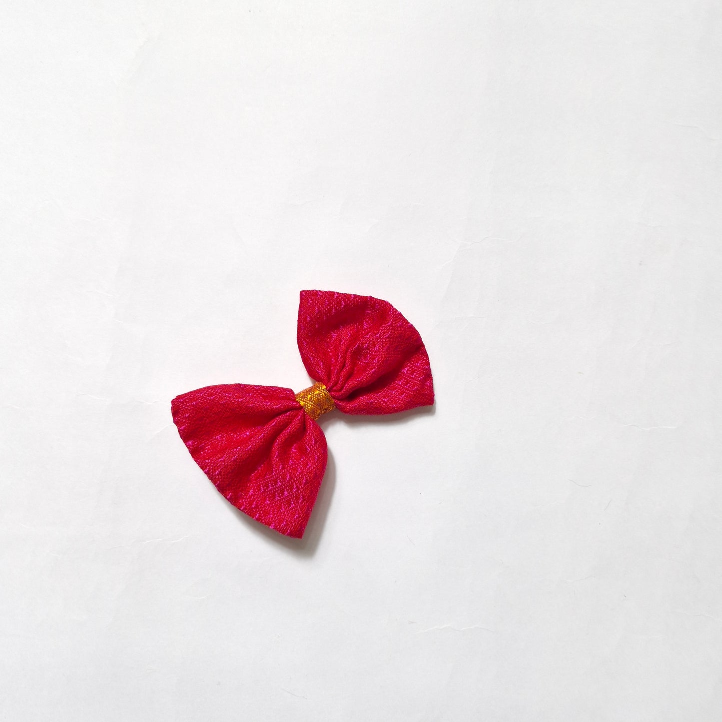 Khan Bow Hair Clip- Pink