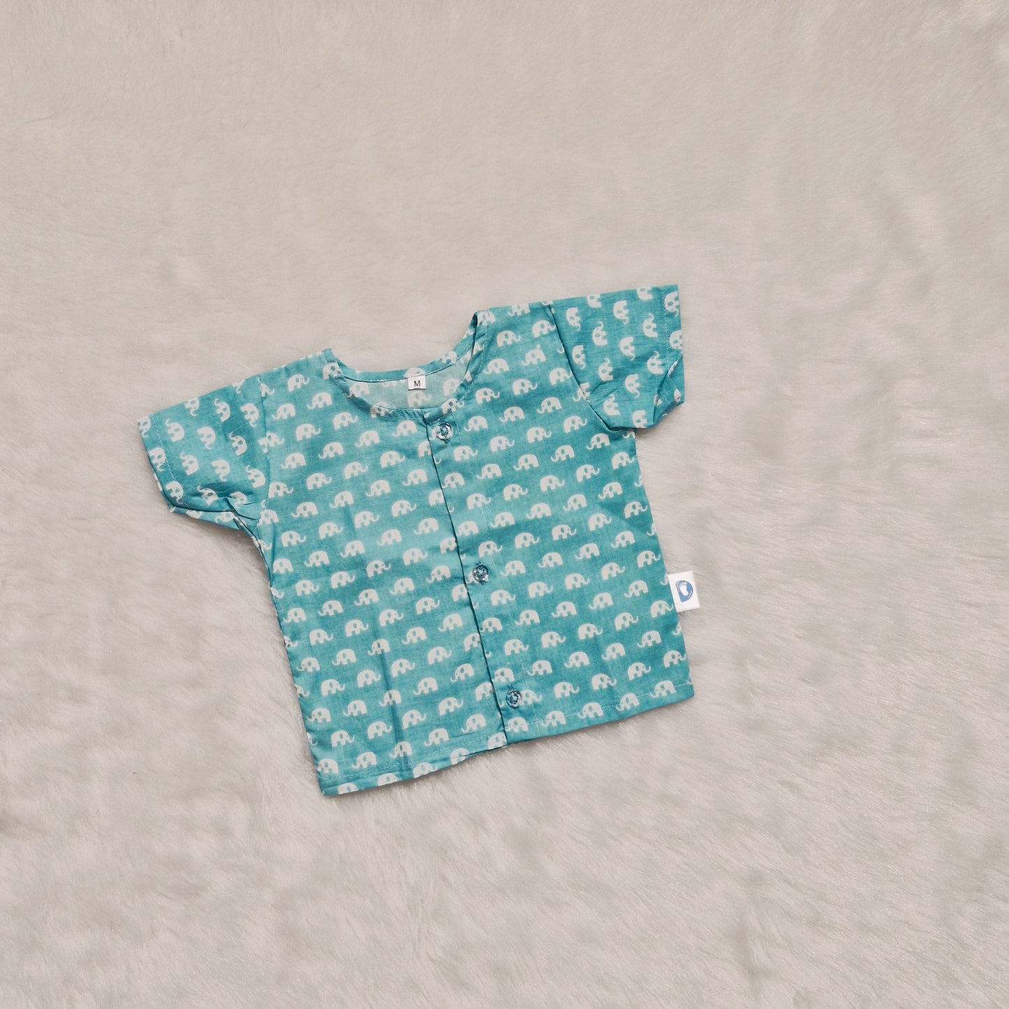 Newborn gift sets | Jaipur Cotton | Sky Bule Elephant