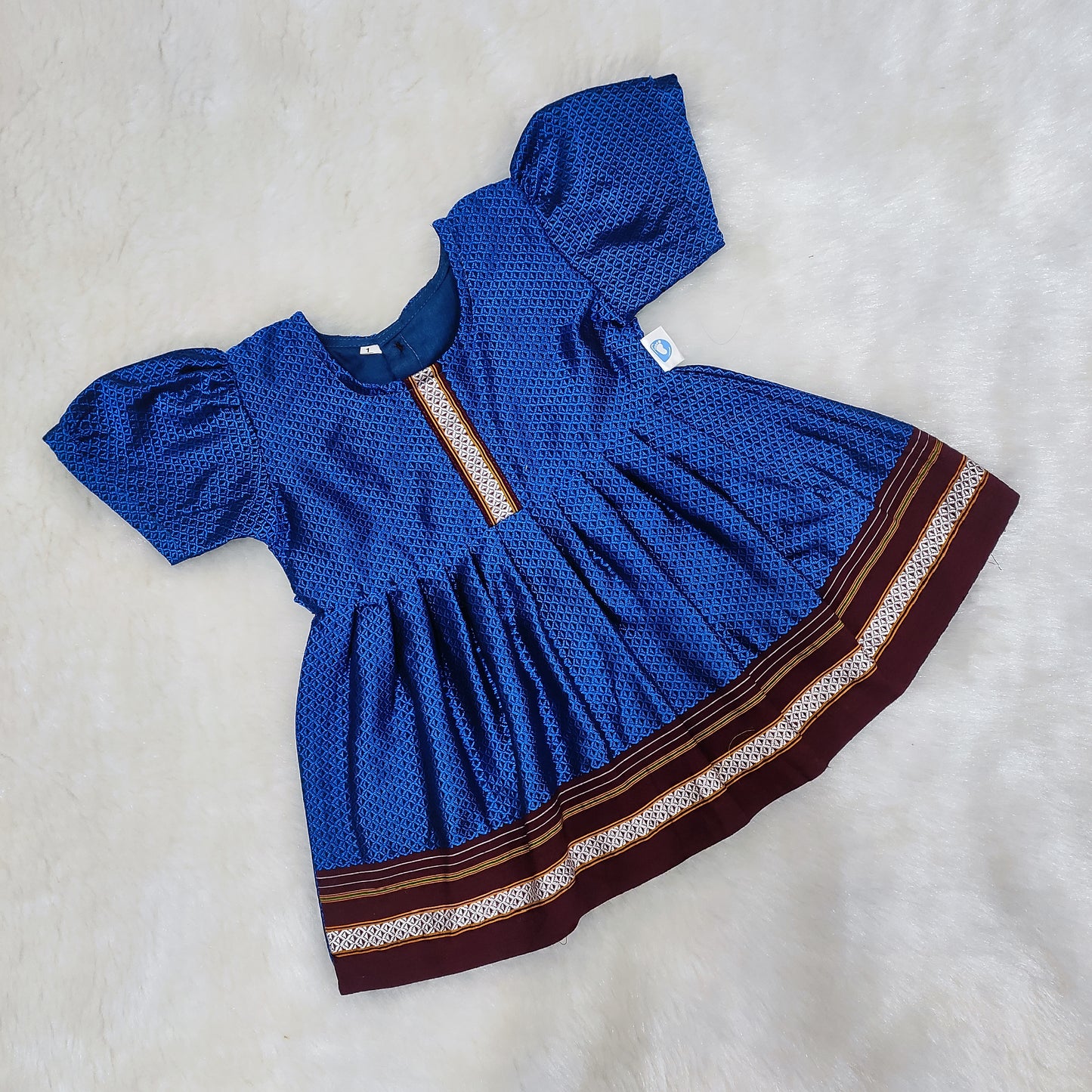 Khan Frock - Blue