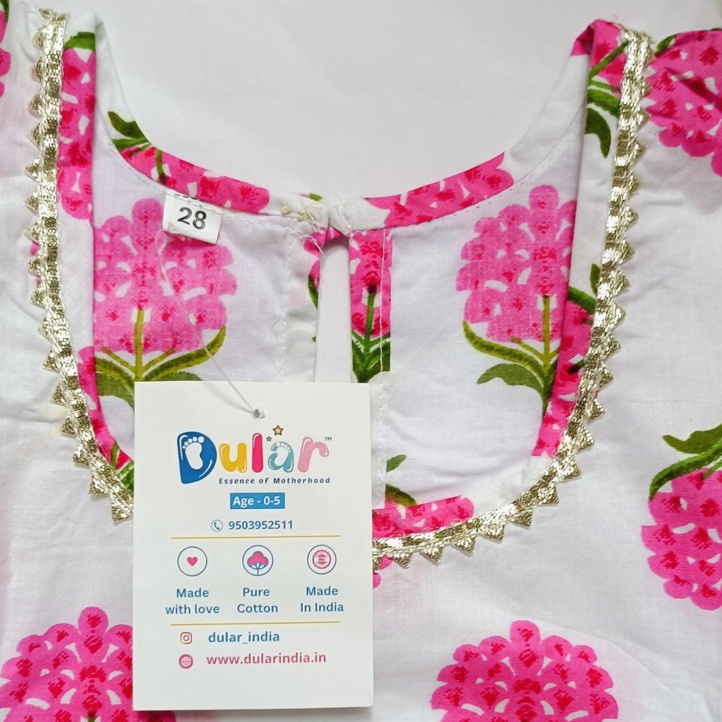 dular | ethnic dresses for baby girl