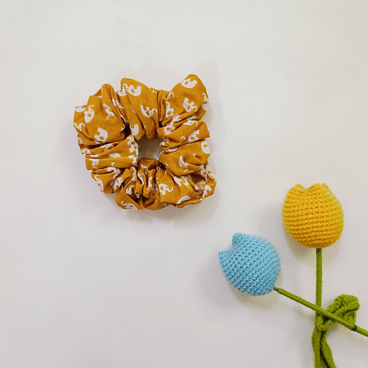 Hair scrunchies