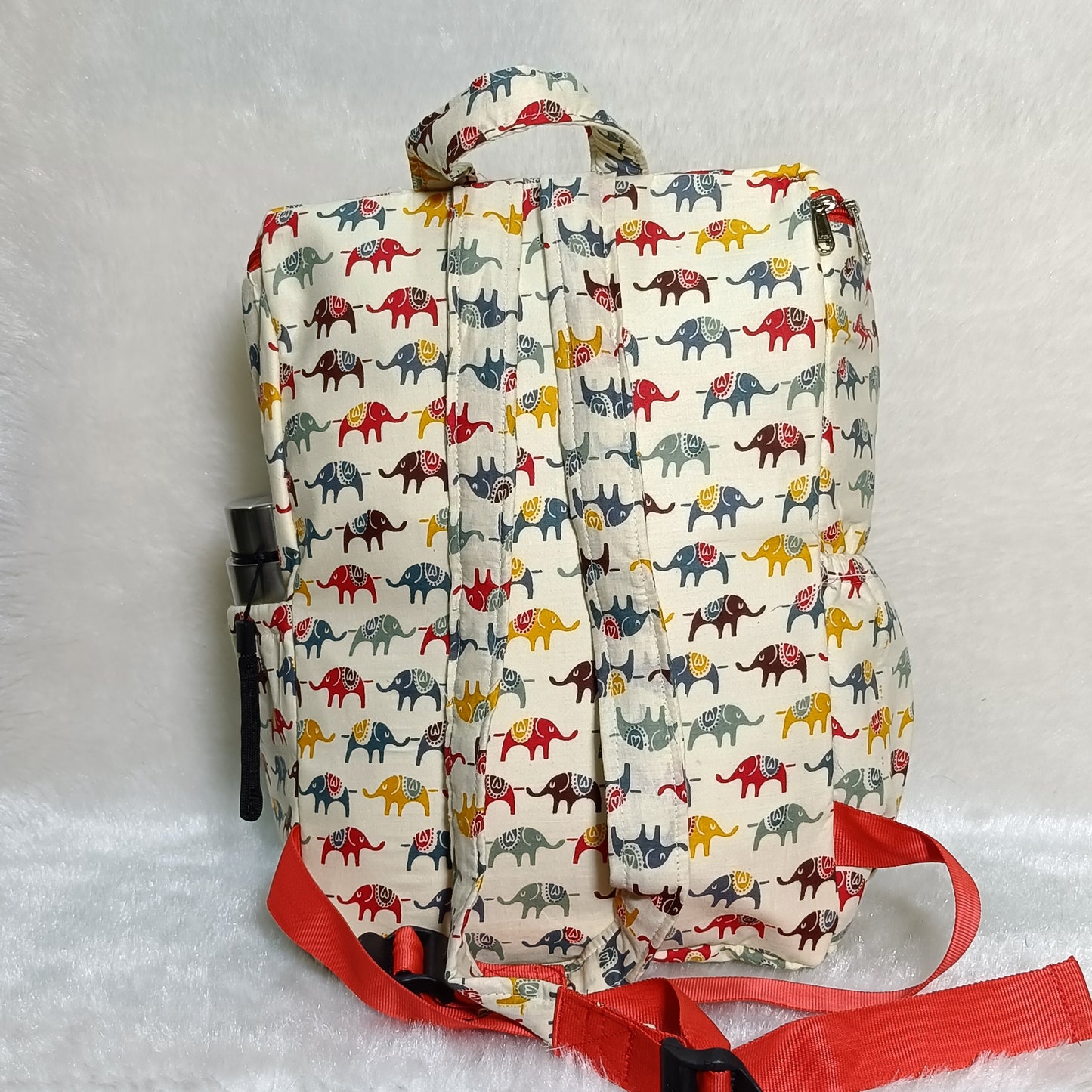 Diaper Bag | Cream Elephant
