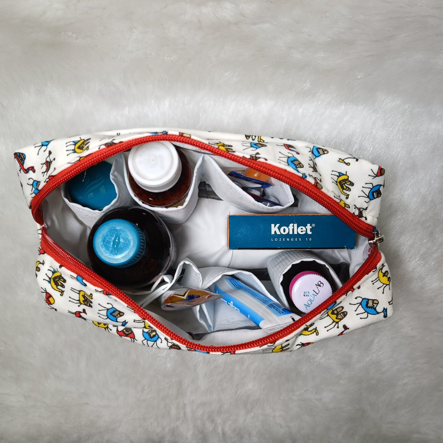 Medicine Pouch | Blue Camel