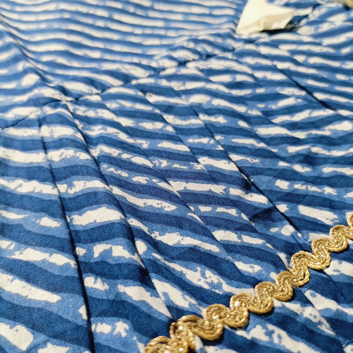 Kurta Set for Girls | Lehriya | Navy Blue