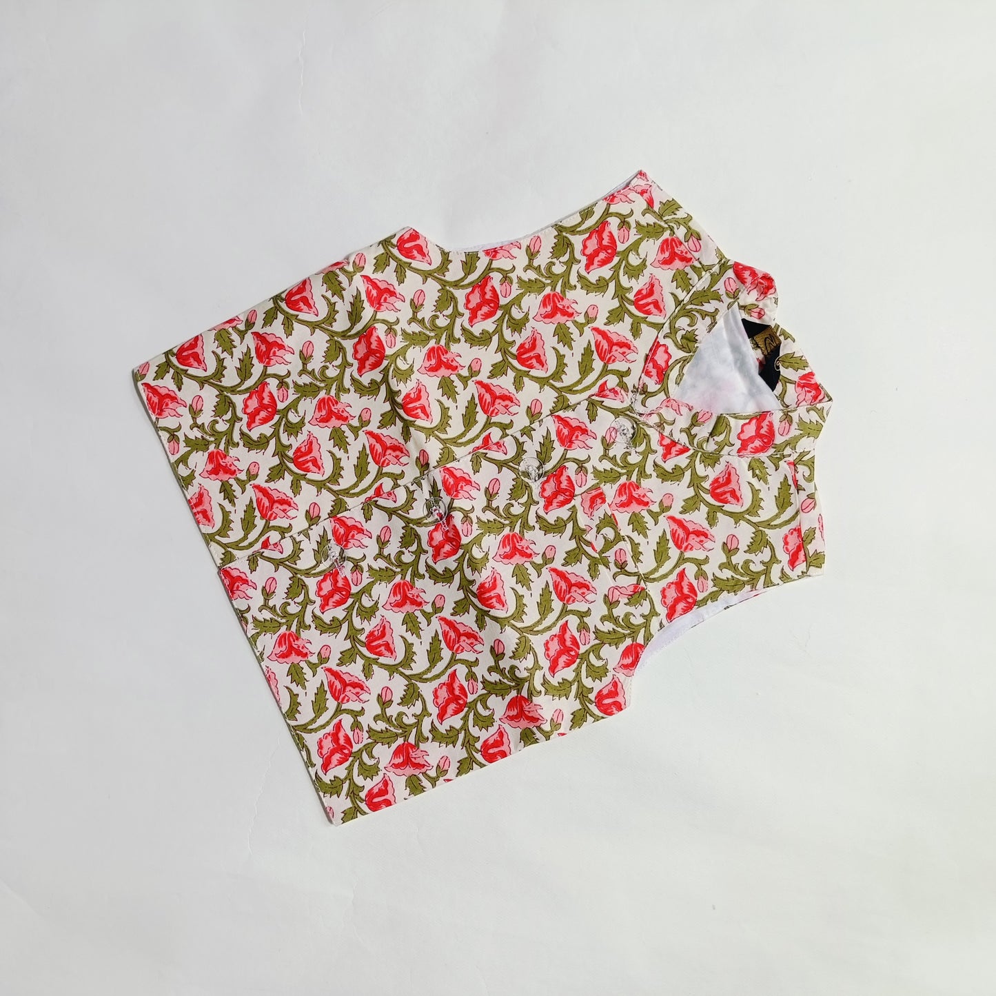 Kurta Pajama Set for Boys | Cream Flower