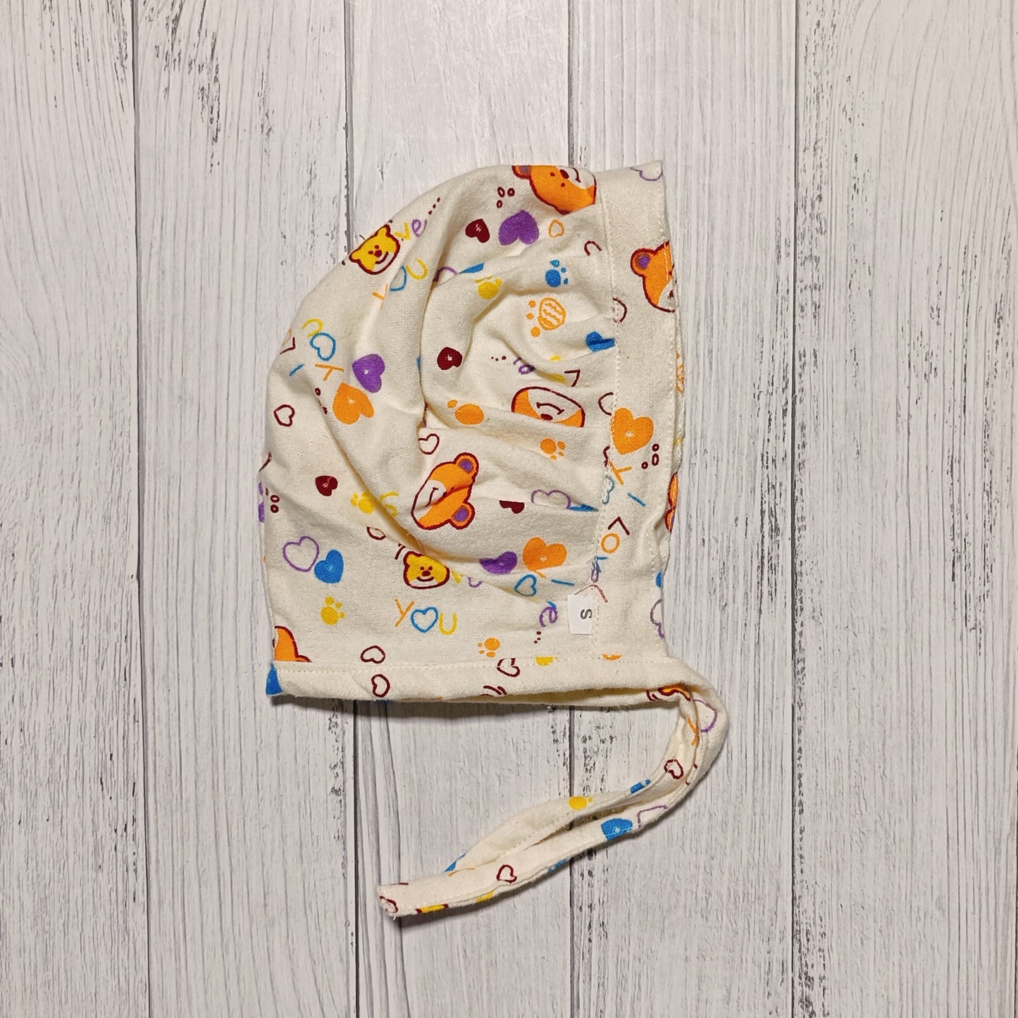 Flannel Bonnet Caps | Cream Love