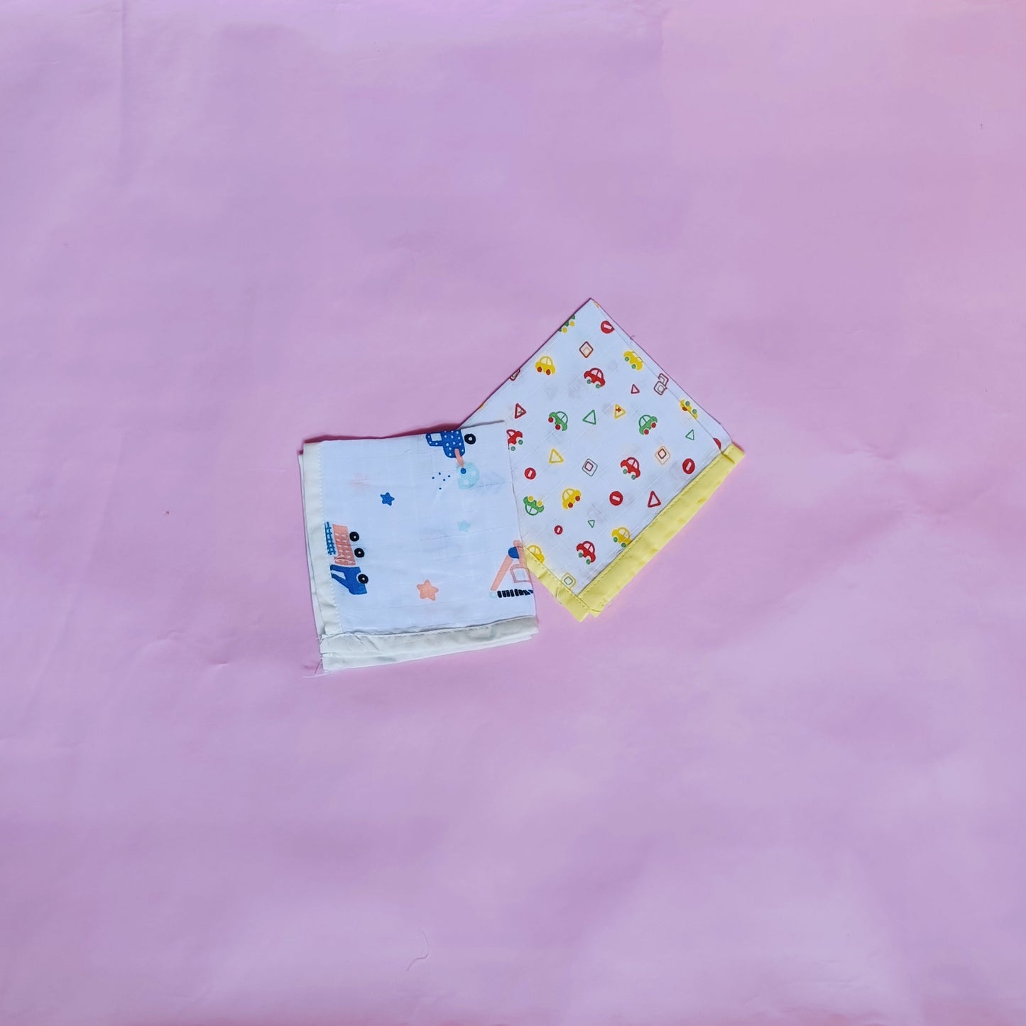 Muslin Kit | Assorted Vehicle | Cap, Mittens & Socks