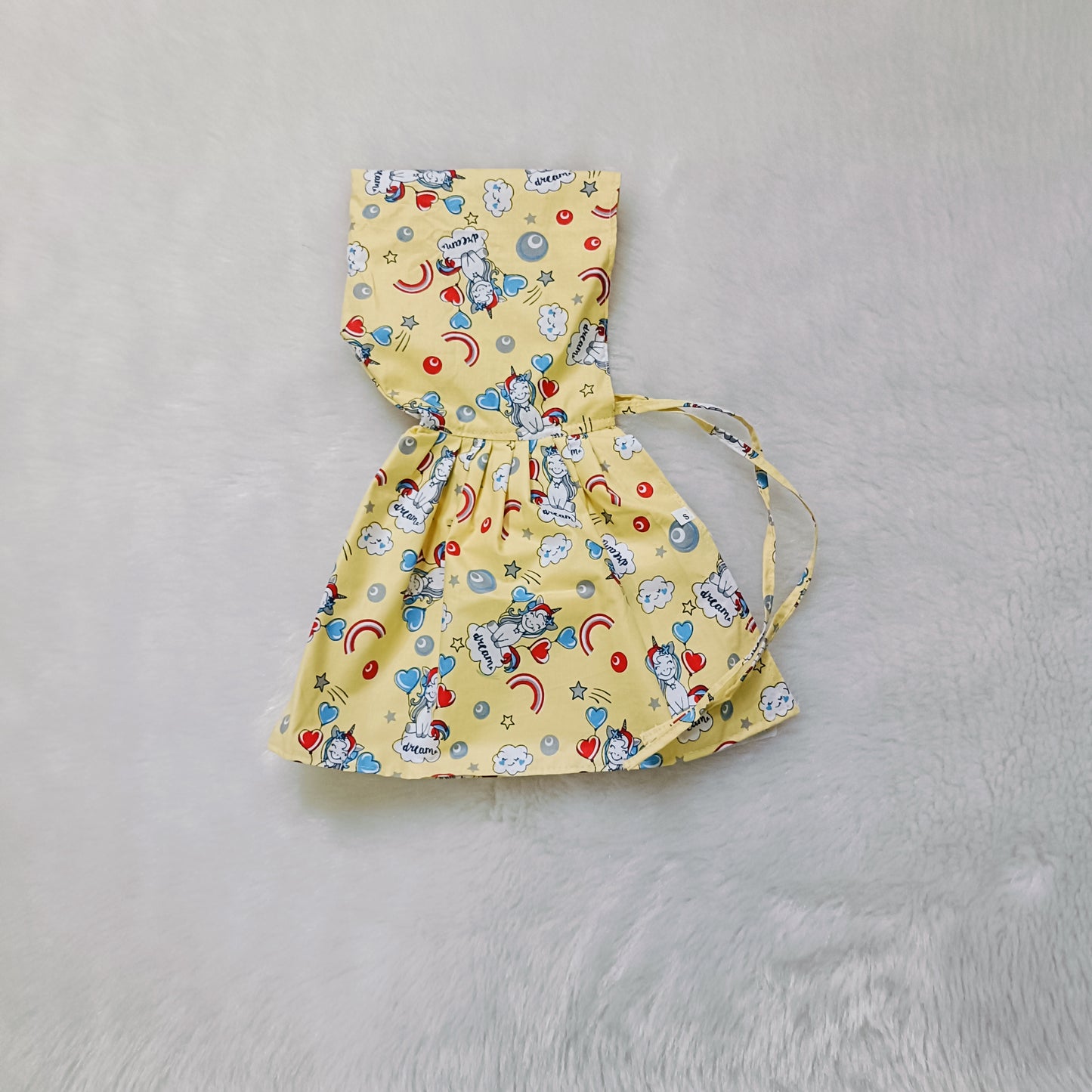 Cotton Kunchi I Yellow Unicorn