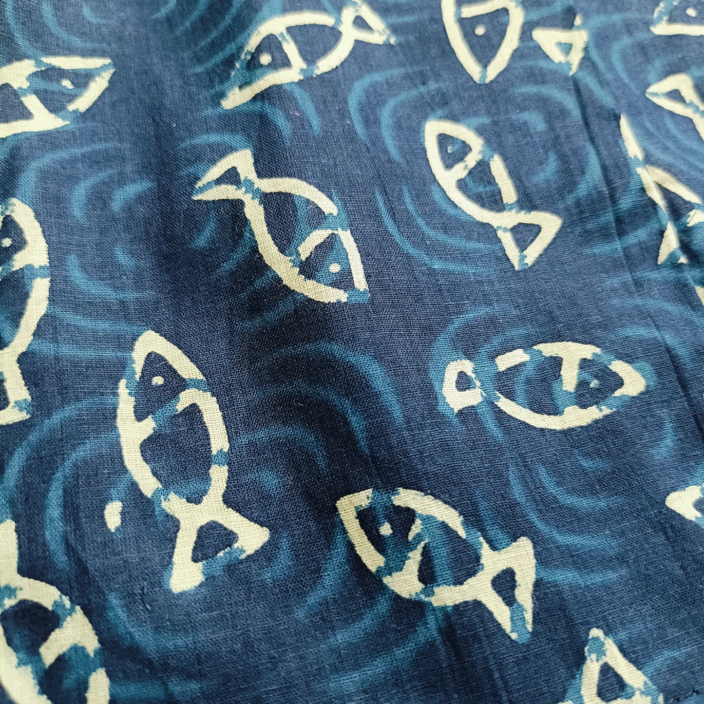 Cotton Tie Knot Jhabla | Indigo Fish