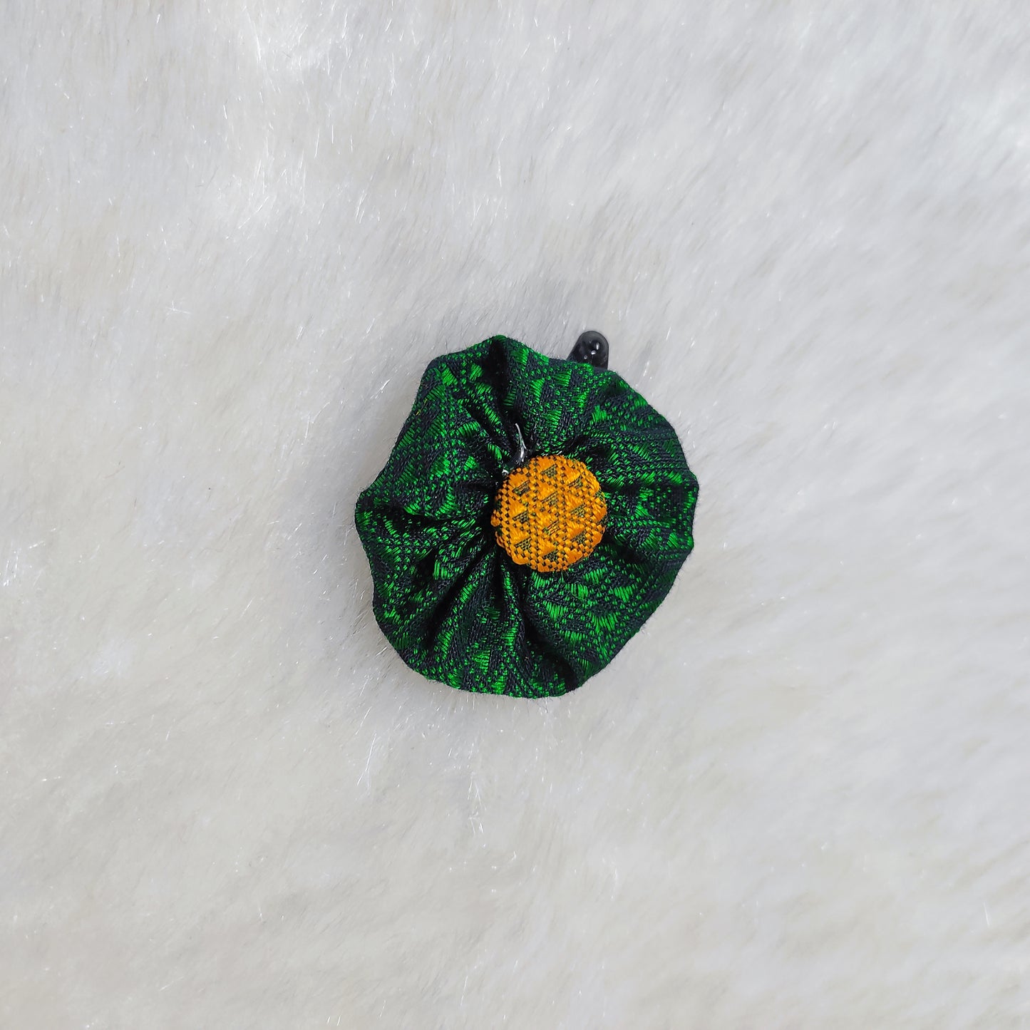 Khan Hair Clip- Green