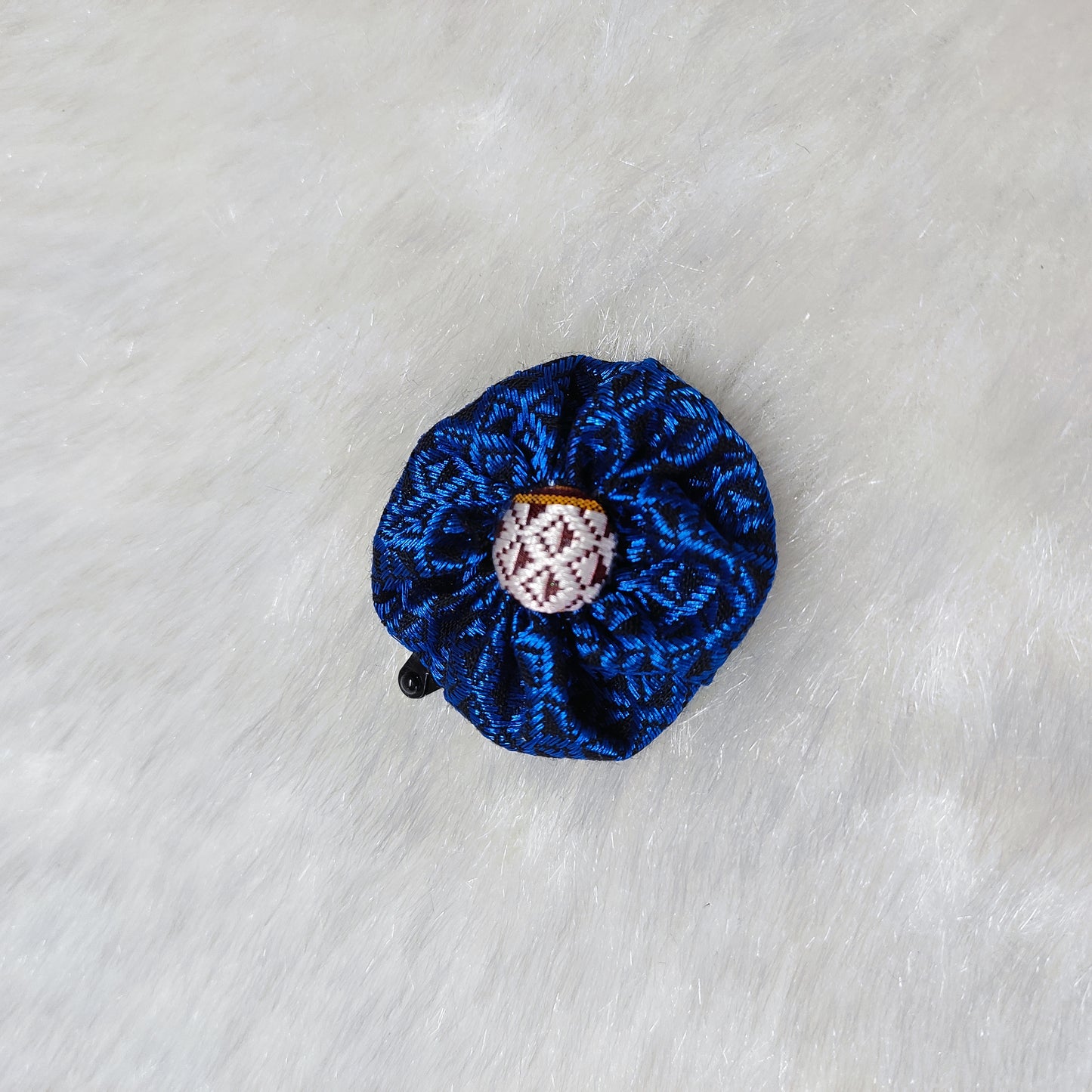 Khan Hair Clip- Blue
