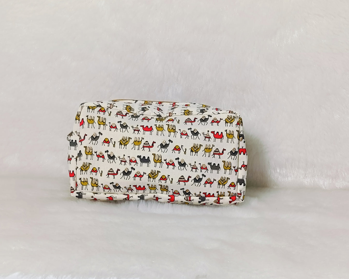 Medicine Pouch | Cream Camel