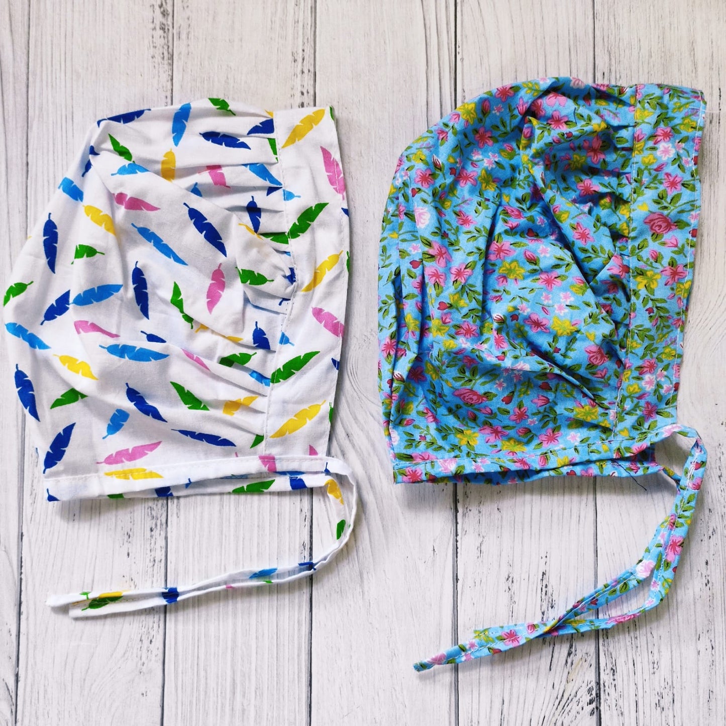 Cotton Bonnet Cap (Pack of 2 )