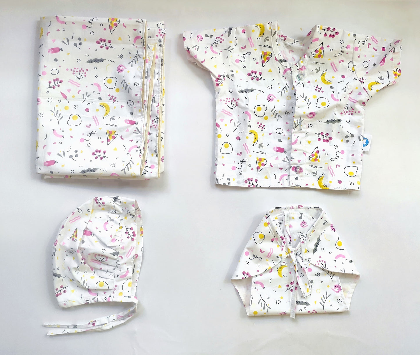Cotton Gift Set - Pink Food