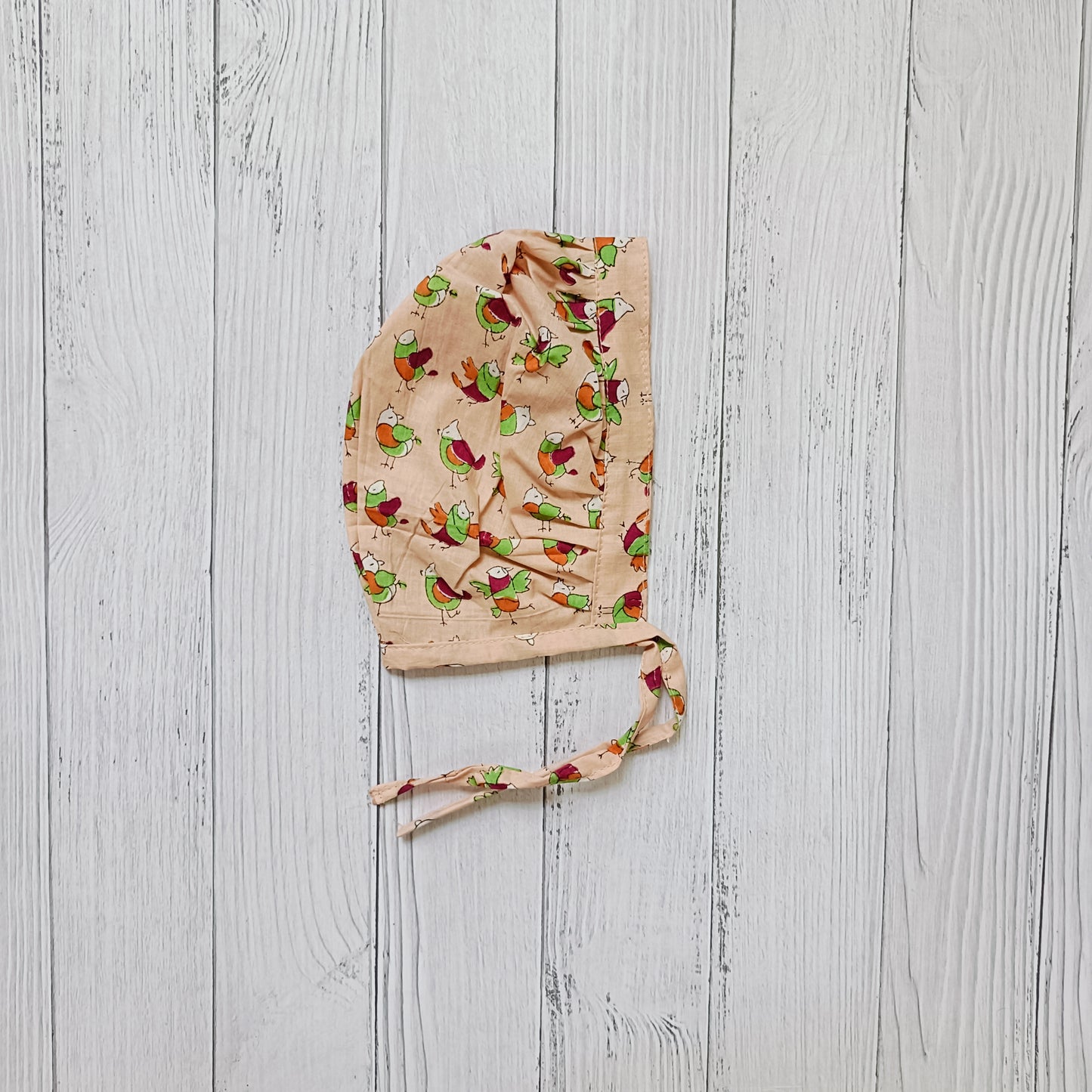 Cotton Bonnet Caps | Peach Sparrow