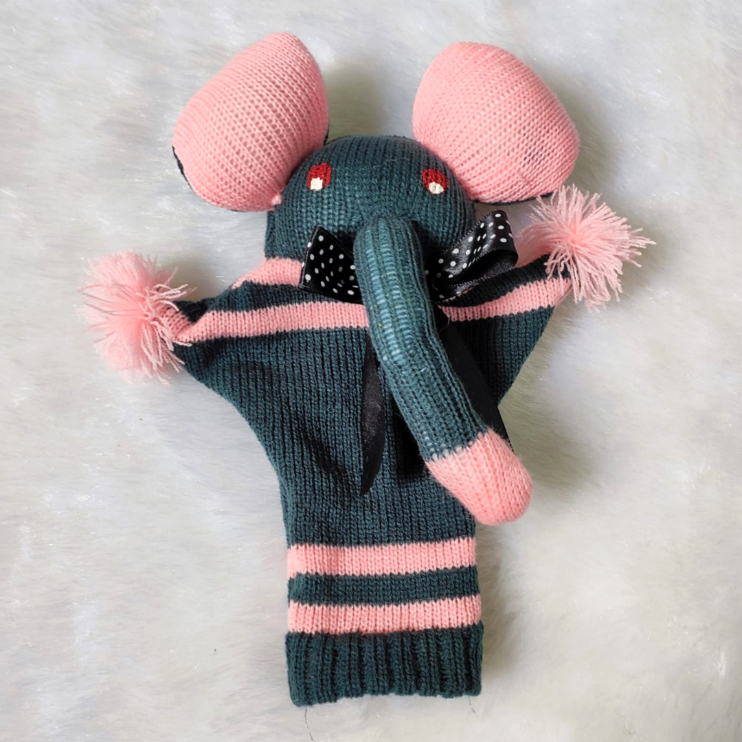 Toys, Woolen Toys, No to Plastic, Hand Puppets, Woolen Hand Puppets, Story Time, Play Time, Kids Play Time, Newborn Essentials, Cartoon Characters, Colors, Designs, Patterns, Toddler Essentials, Machine Washable, Kid-Friendly, Made in India