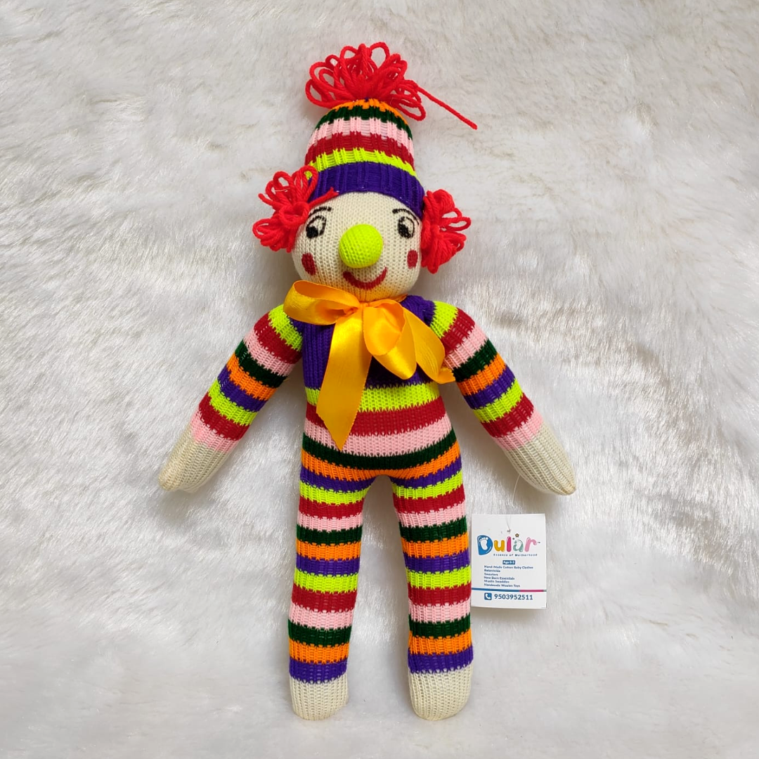 Toys, Woolen Toys, No to Plastic, Play Time, Kids Play Time, Newborn Essentials, Cartoon Characters, Colors, Designs, Patterns, Toddler Essentials, Machine Washable, Kid-Friendly, Made in India