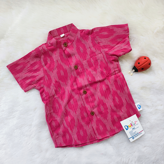 Cotton Shirt  - Pink