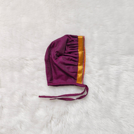 Kashida Bonnet Caps | Purple