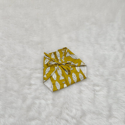 Newborn gift sets | Jaipur Cotton | Mustard Fish