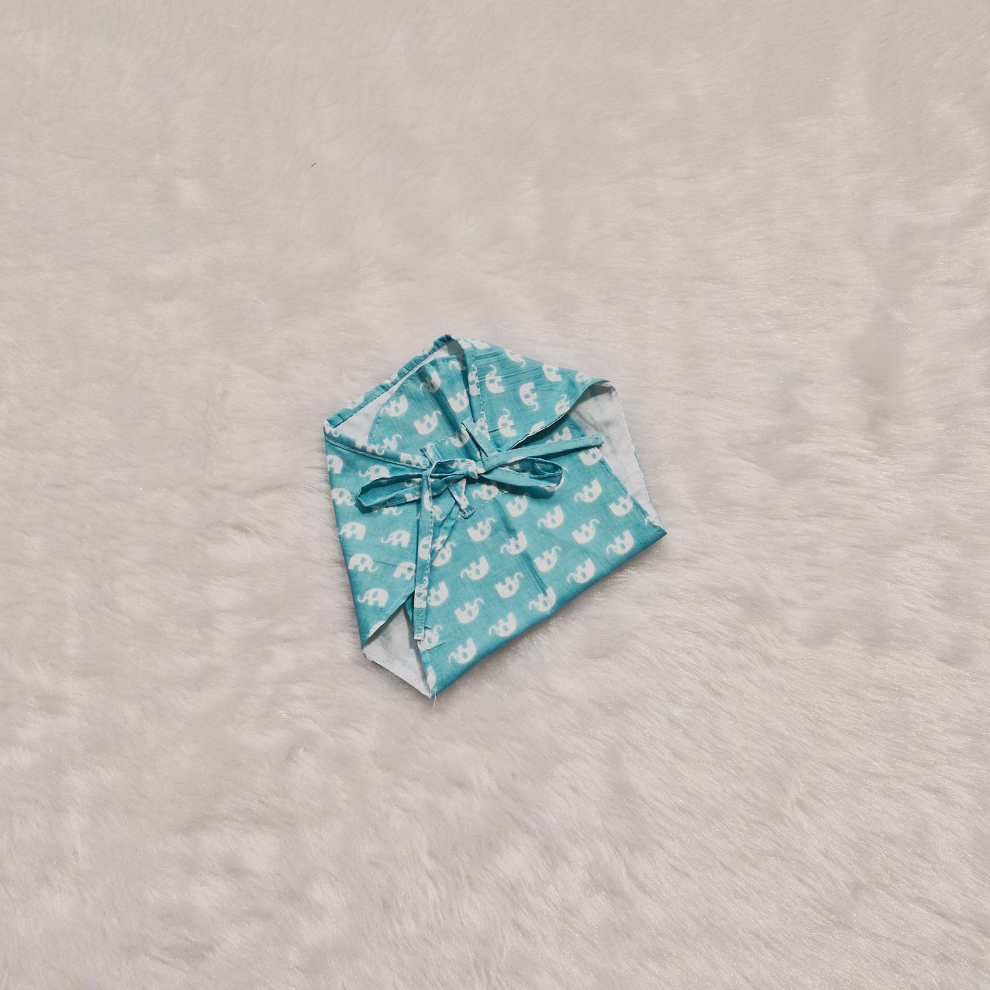 Newborn gift sets | Jaipur Cotton | Sky Bule Elephant