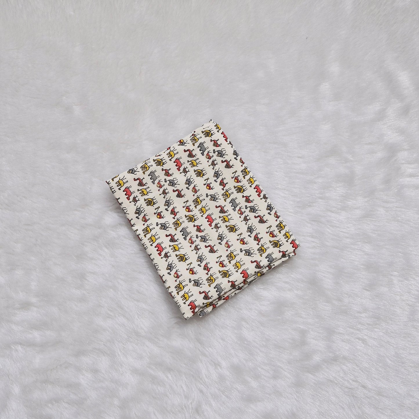 Newborn gift sets | Jaipur Cotton | Red - Grey Camel