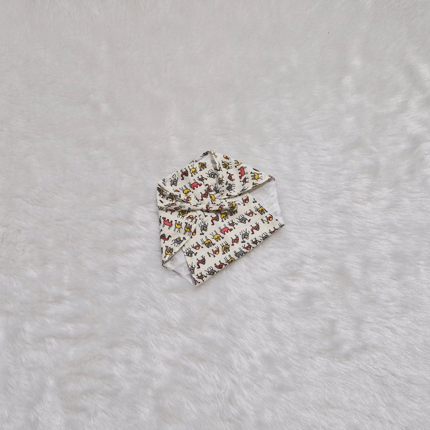 Newborn gift sets | Jaipur Cotton | Red - Grey Camel