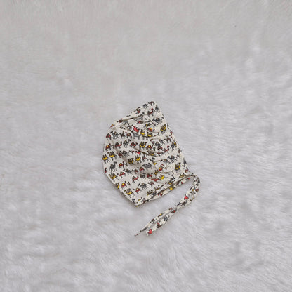 Newborn gift sets | Jaipur Cotton | Red - Grey Camel