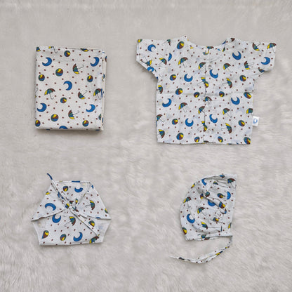 Newborn gift sets | Jaipur Cotton | Blue Moon