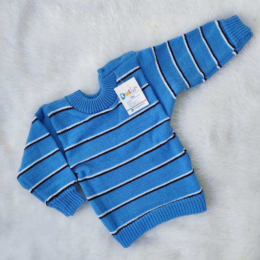 Looser Sweater - Blue with
