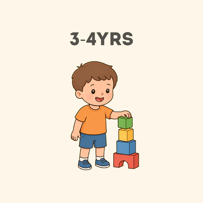 3-4 years