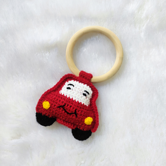 Woolen Rattle - Car
