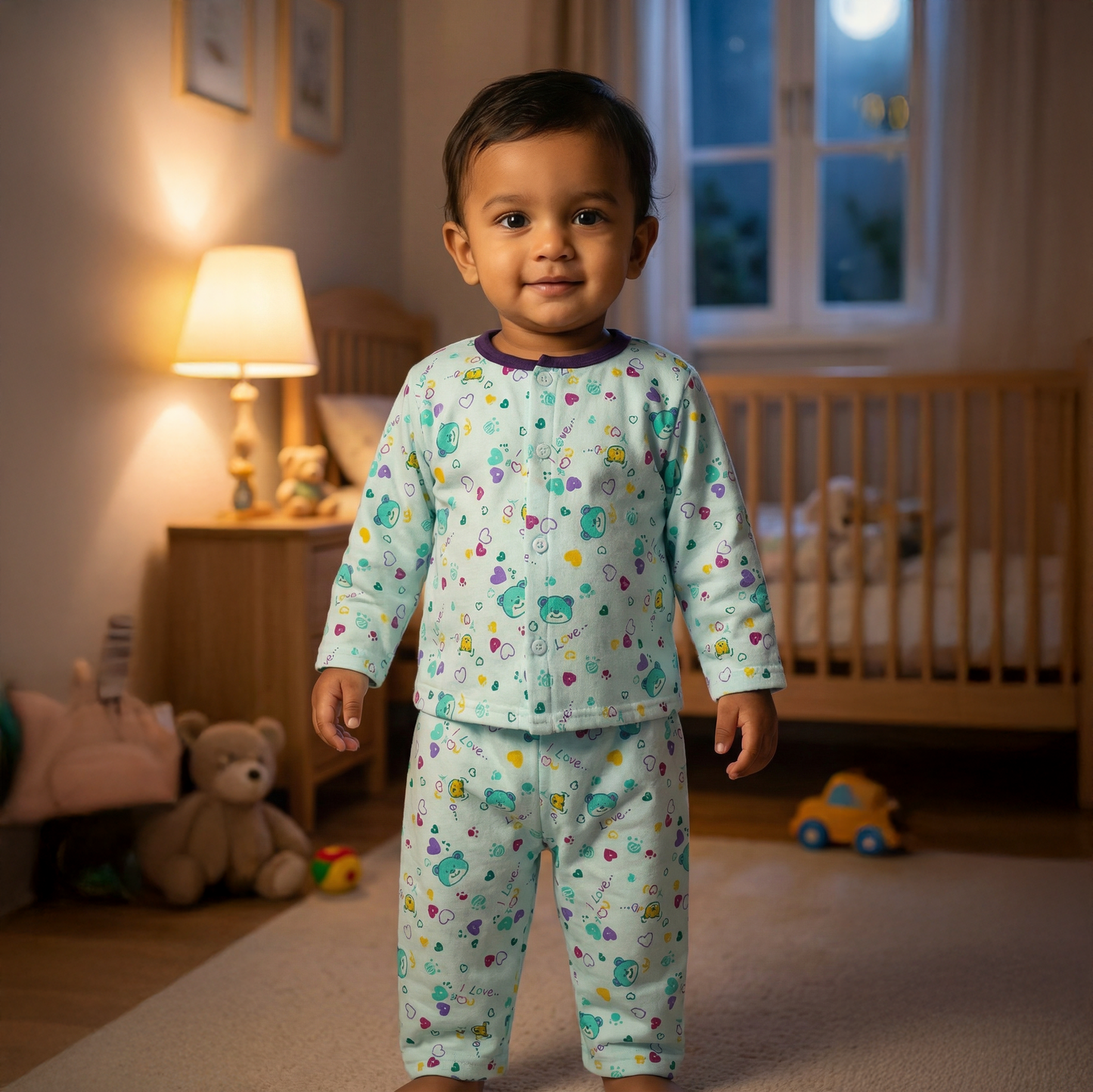 Flannel Night Suits for Kids | Pista Love