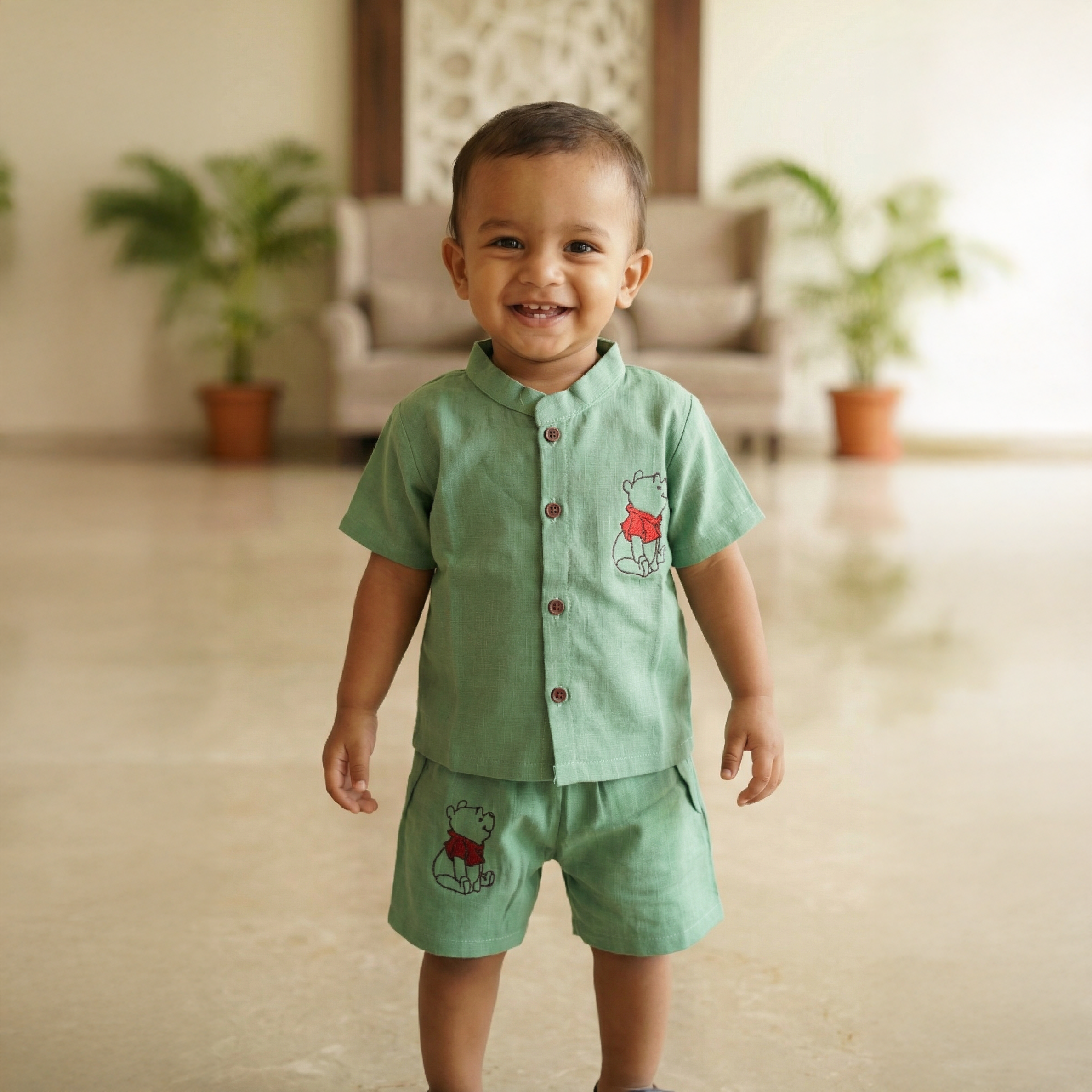co ord set for kids| Mint Pooh, Best for everyday wear – Dular India