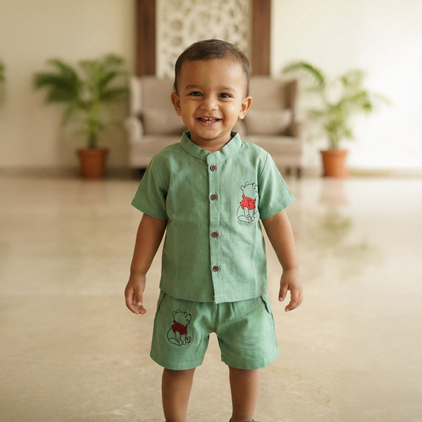 co ord set for kids | Pooh | Mint