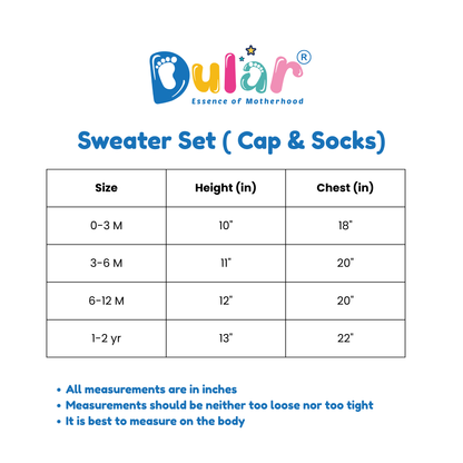 Baby Sweater | Sweater set | Baby Blue