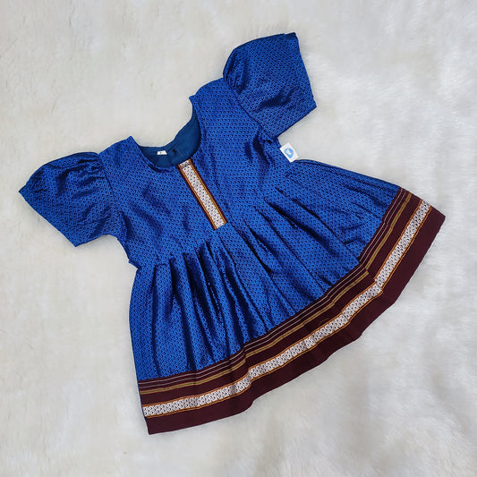Khan Frock - Blue