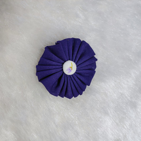 Flower Hair Clip - Purple