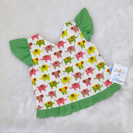 Cotton Top - Yellow  Elephant