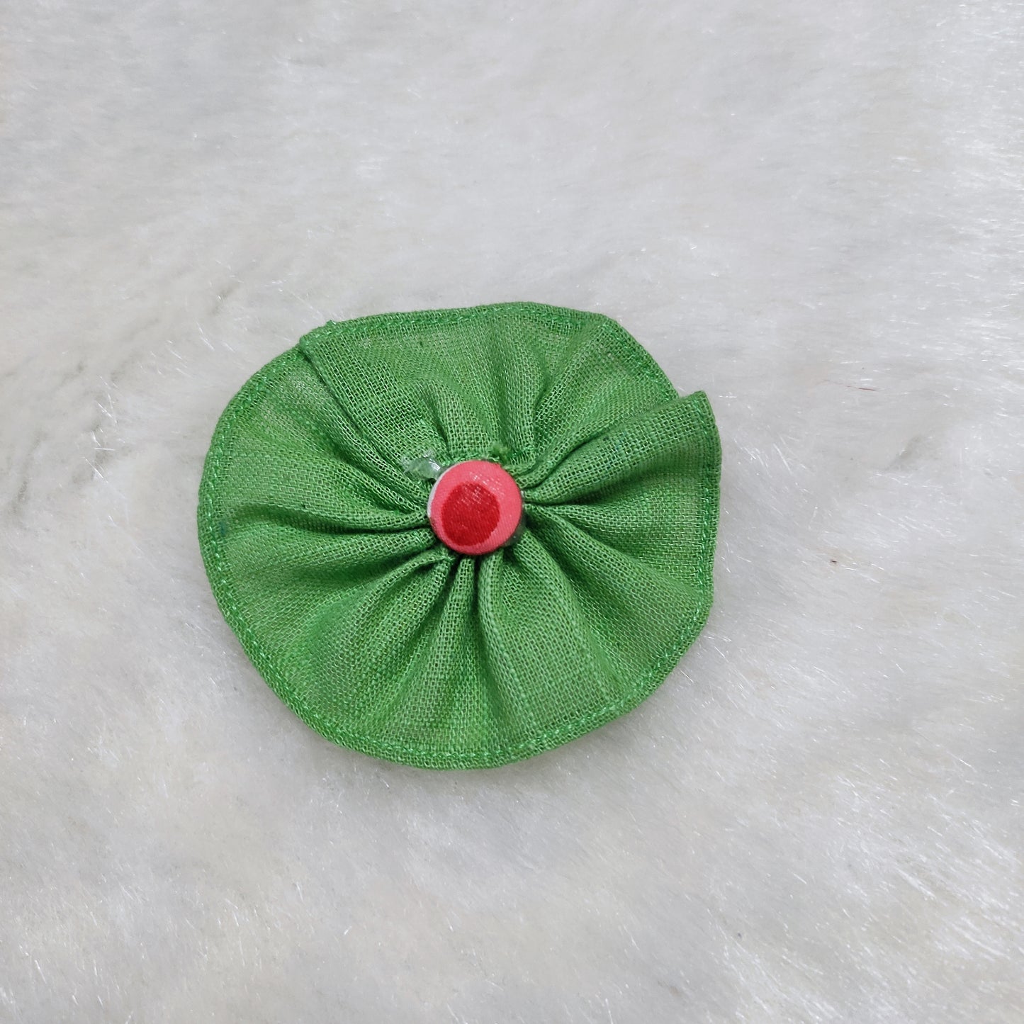 Green Hair clip