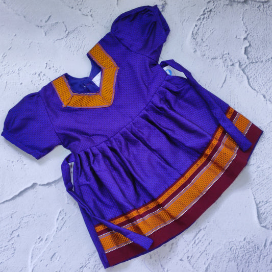 Khan Frock - Violet