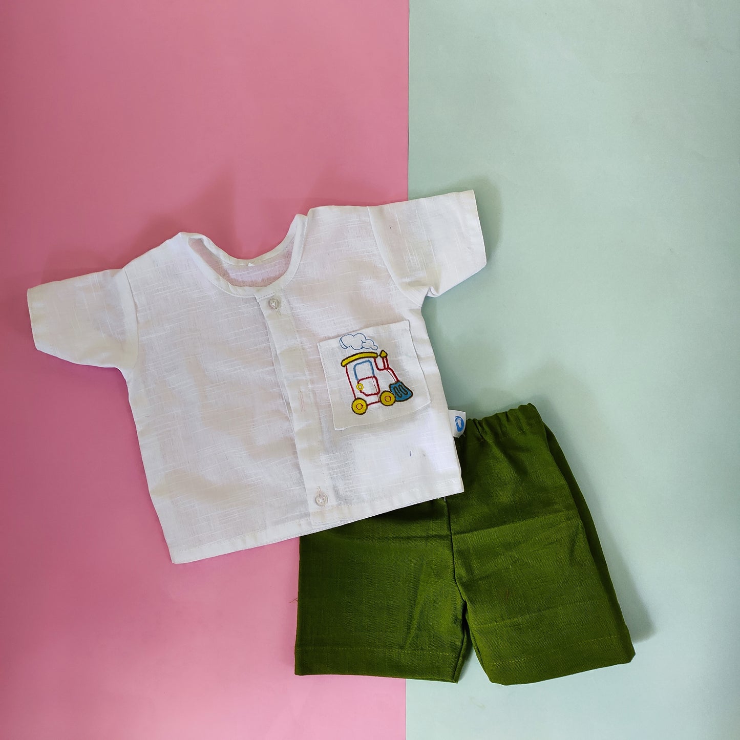 White Embroidery Set - Engine
