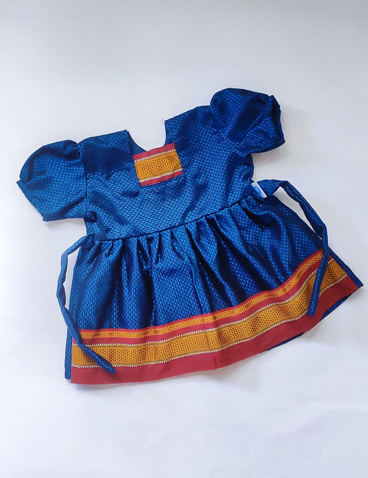 Khan Frock - Blue