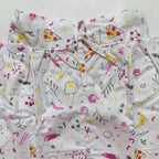 Cotton Tie Knot Jhabla | Pink Food