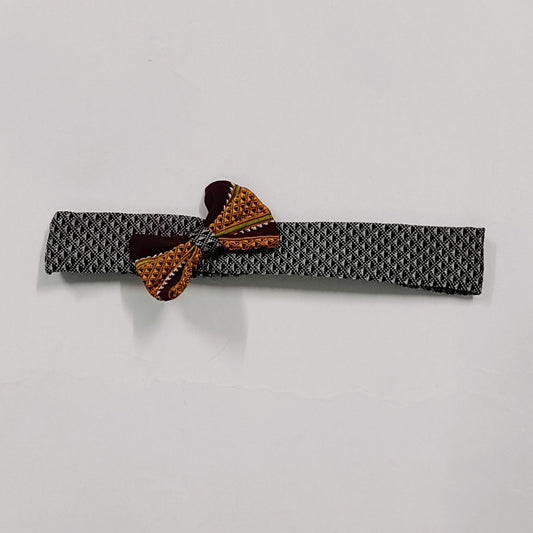 Khan Hair Band - Grey