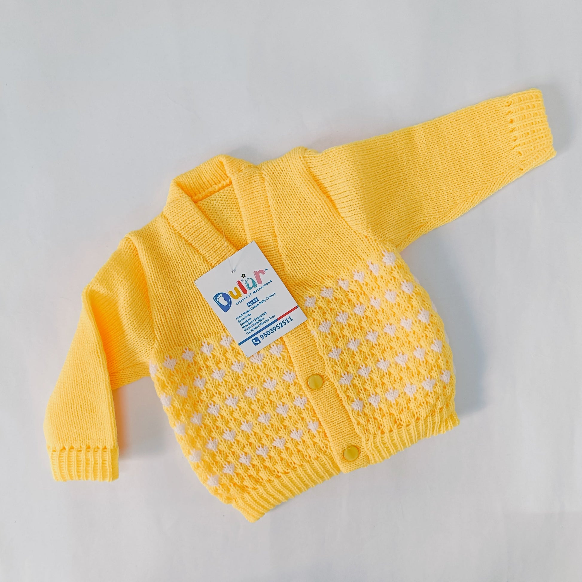baby sweater Yellow, Best for everyday wear – dularindia
