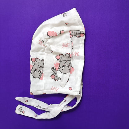 Muslin Kit | Elephant | Cap, Mittens & Socks