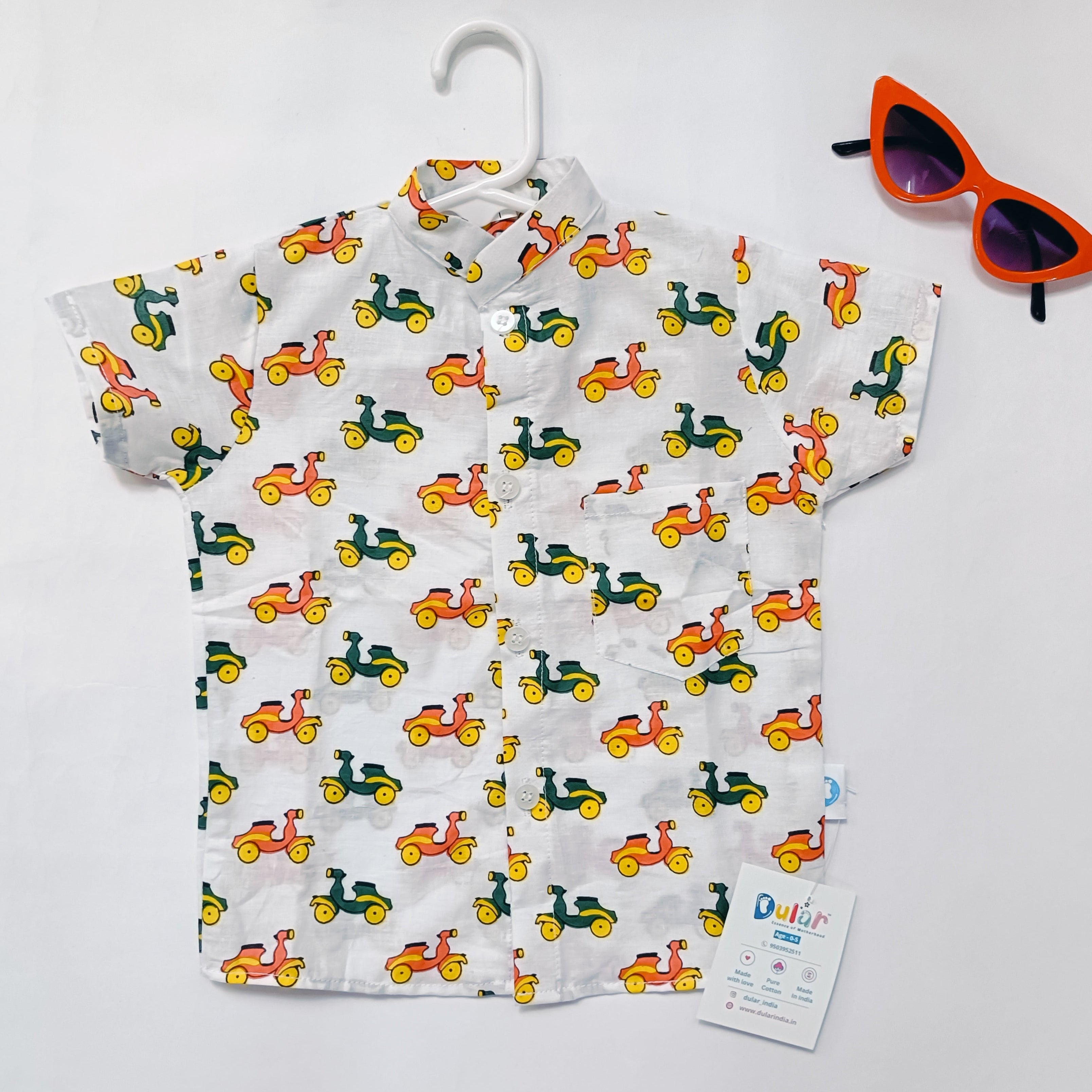 dular | baby boy cotton shirts