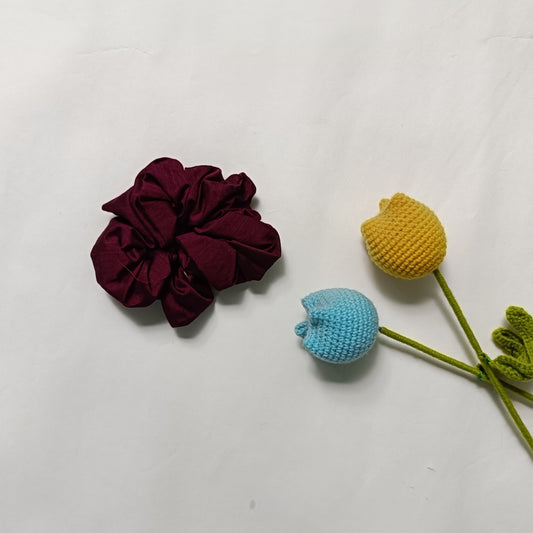 Hair scrunchies