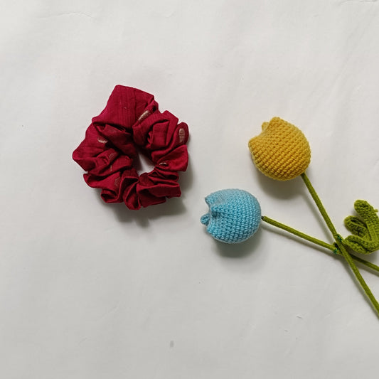 Hair scrunchies